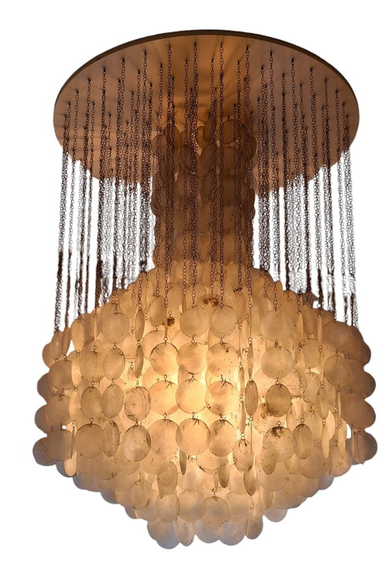 Image 1 of Verner Panton Chandelier Seachelles 1960