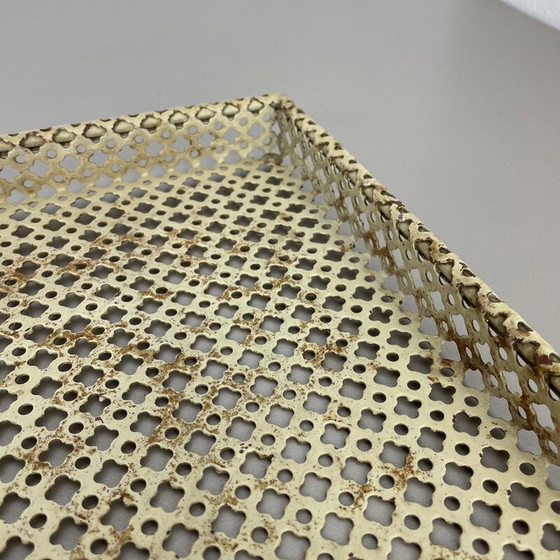 Image 1 of French vintage metal tray "Rigituelle" by Mathieu Matégot, 1950s