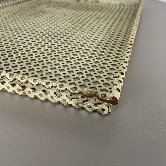 Image 1 of French vintage metal tray "Rigituelle" by Mathieu Matégot, 1950s