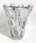 Vase Cristal Pierre D'Avesn 30's Height 20,7 Cm