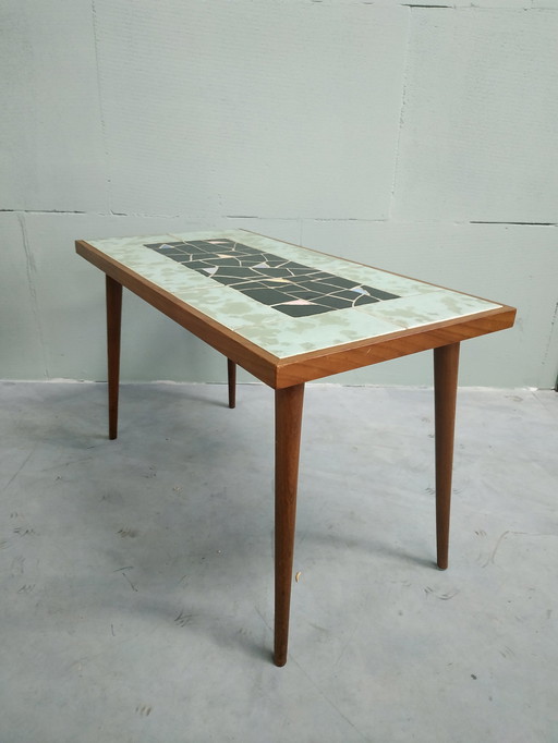 Vintage 50s-60s Mosaic Plant Table Coffee Table