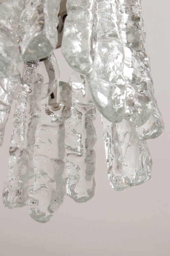 Image 1 of Kalmar Ceiling Lamp made of glass 1960 Austria.