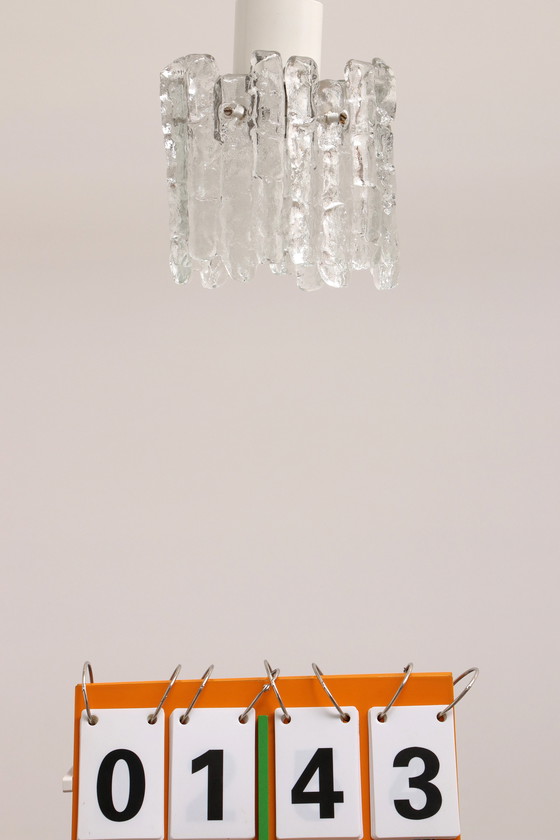 Image 1 of Kalmar Ceiling Lamp made of glass 1960 Austria.