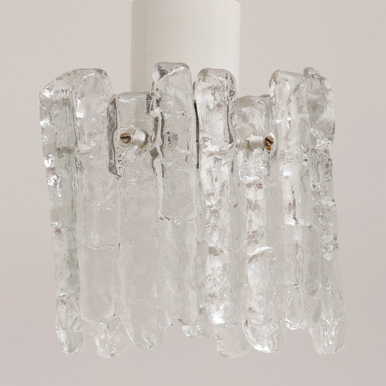 Image 1 of Kalmar Ceiling Lamp made of glass 1960 Austria.