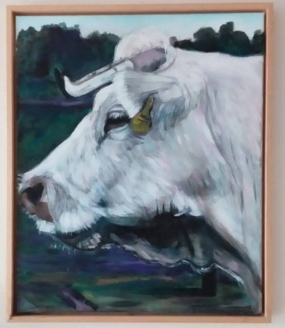 Image 1 of Tineke Van Steenbergen. Cow On The Mound