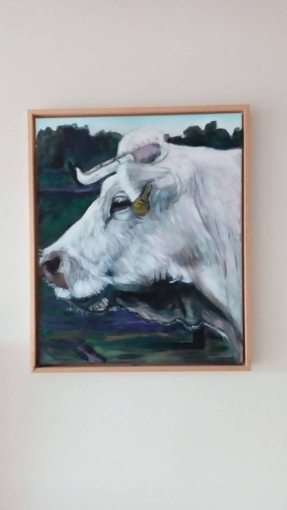 Image 1 of Tineke Van Steenbergen. Cow On The Mound