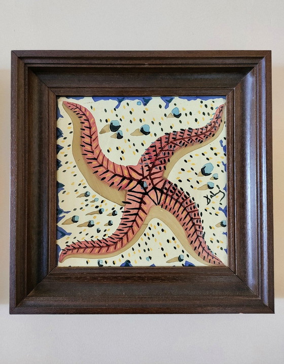 Image 1 of "Suite Catalana" de Salvador Dalí - Serie completa de seis azulejos decorativos (1954 o 1964)