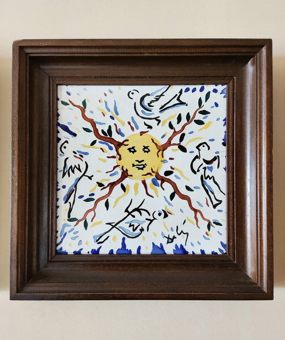 Image 1 of "Suite Catalana" de Salvador Dalí - Serie completa de seis azulejos decorativos (1954 o 1964)