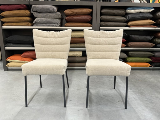 2 Label Cocoon Bistro dining chairs