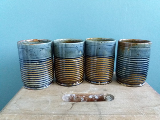 Image 1 of 4 Greber Stoneware Glass Cups