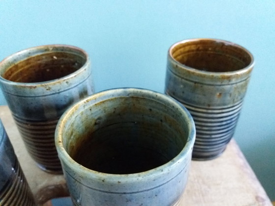 Image 1 of 4 Greber Stoneware Glass Cups