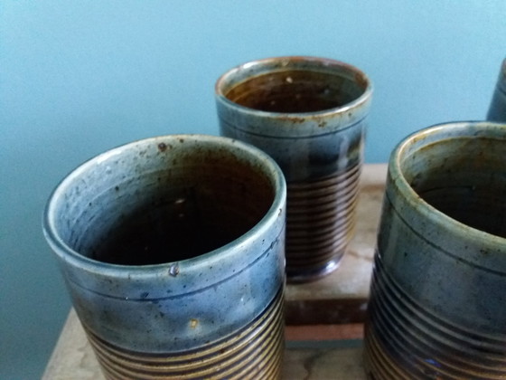 Image 1 of 4 Greber Stoneware Glass Cups