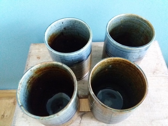 Image 1 of 4 Greber Stoneware Glass Cups