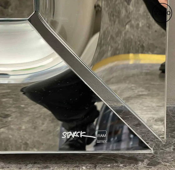 Image 1 of Fiam Caadre standing mirror by Philippe Starck