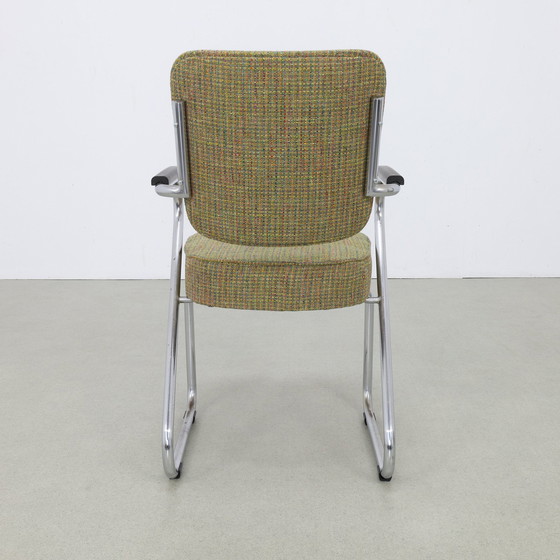 Image 1 of Vintage Tube Frame Chair Fana, 1960S New Upholstered