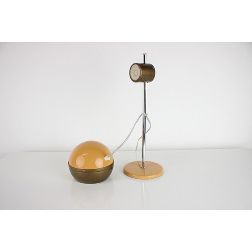 Mid-century Magnetic table lamp by Drukov, Czechoslovakia 1970s