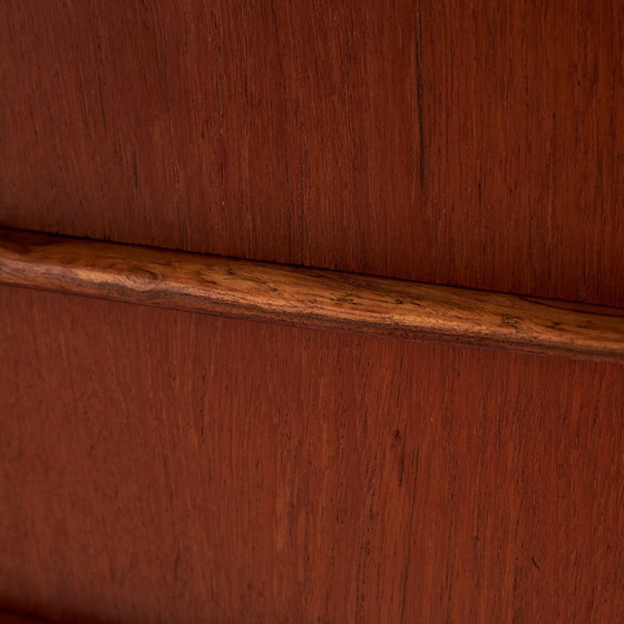 Image 1 of Restored Teak Double Dresser By Møbelfabrikken Risskov