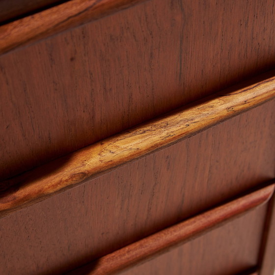 Image 1 of Restored Teak Double Dresser By Møbelfabrikken Risskov