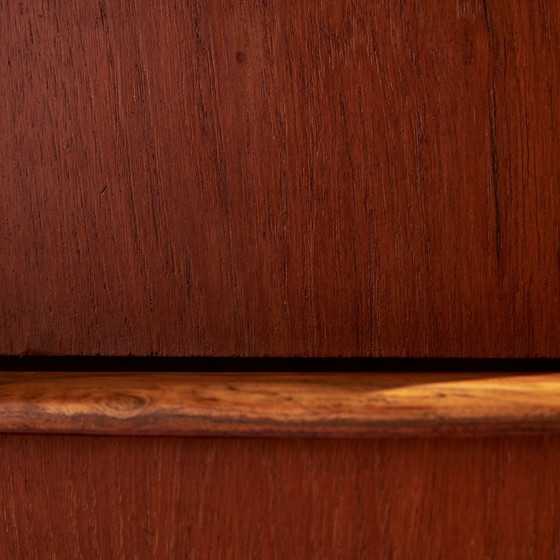 Image 1 of Restored Teak Double Dresser By Møbelfabrikken Risskov