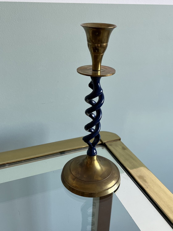 Image 1 of Vintage candlestick swirl