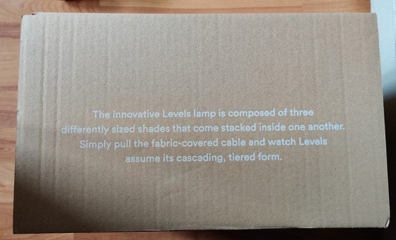 Image 1 of Hem Lamp Pendant Lamp Levels Small Grey Grey New In Box