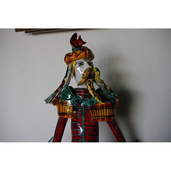 Image 1 of Statuina in ceramica d'epoca, Italia 1970