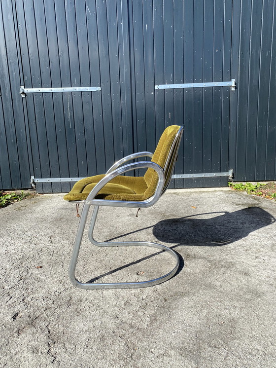 Image 1 of Vintage Gastone Rinaldi for RIMA tubular chair