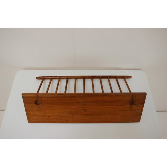 Image 1 of Vintage wooden wall coat rack for Uluv Krasna Jizba, Czechoslovakia 1960