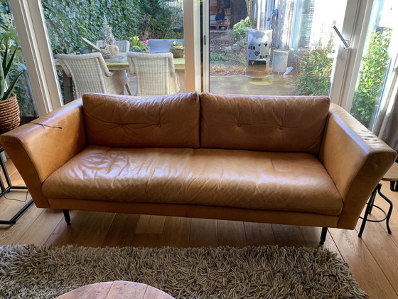 Image 1 of Lederland sofa and two armchairs