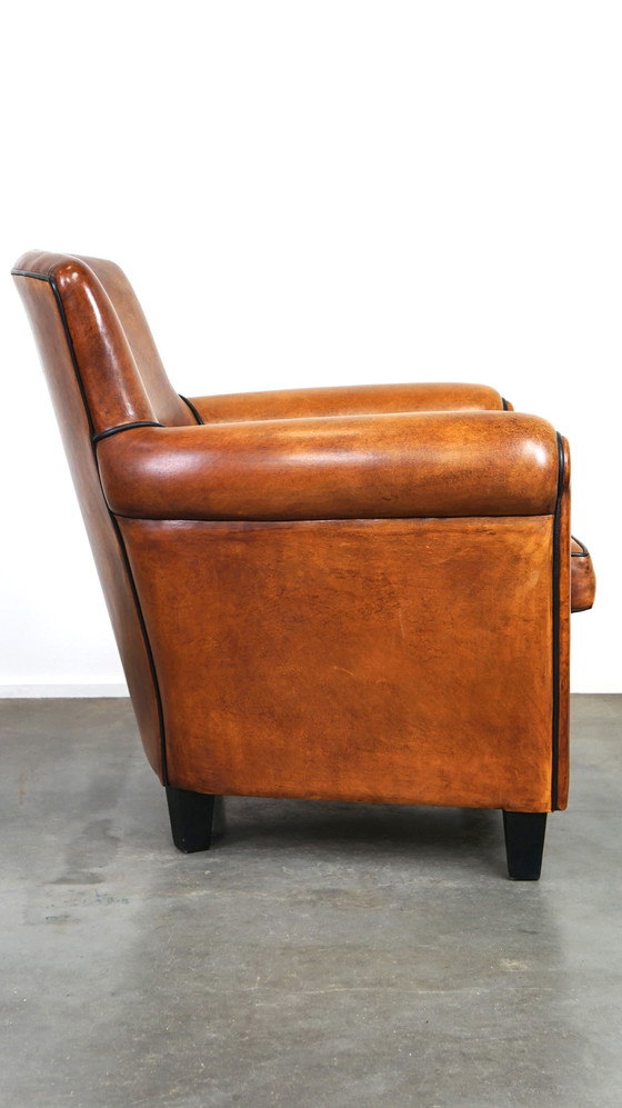 Image 1 of Sheep leather design armchair/ armchair