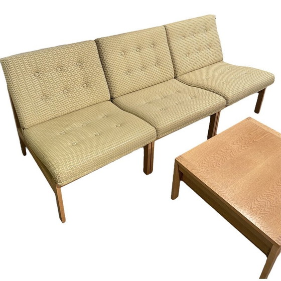Image 1 of Vintage living room set by Ole Gjerlov-Knudsen and Torben Lind, 1960