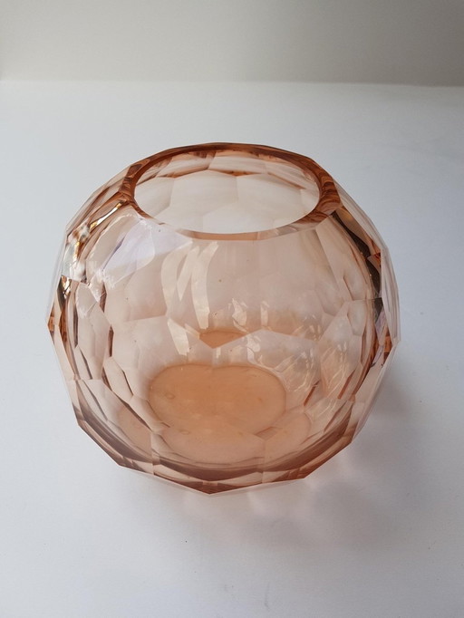 Rosalin Crystal Spherical Vase