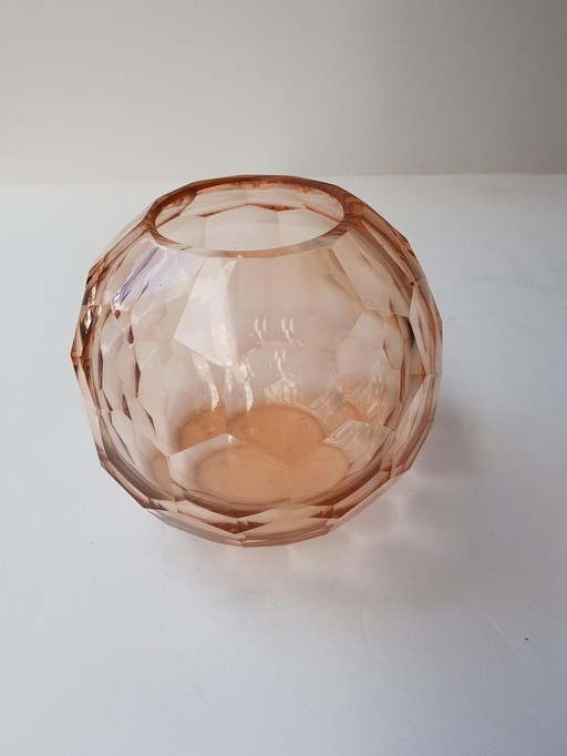 Rosalin Crystal Spherical Vase