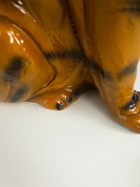 Image 1 of Statue Tiger 50Cm High Painted Composite