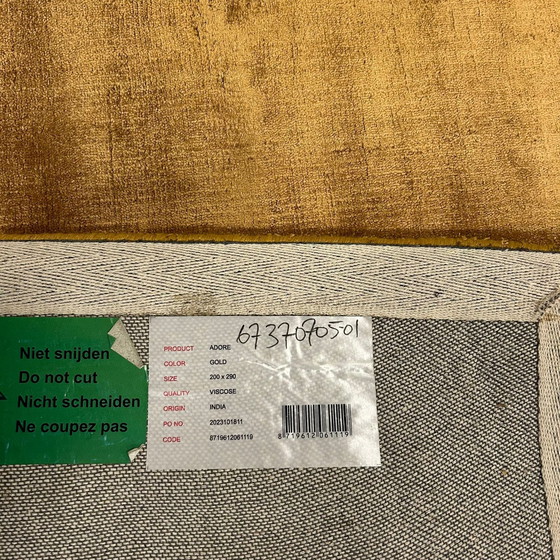 Image 1 of Brinker Adore Rug Gold/Copper 200X290Cm