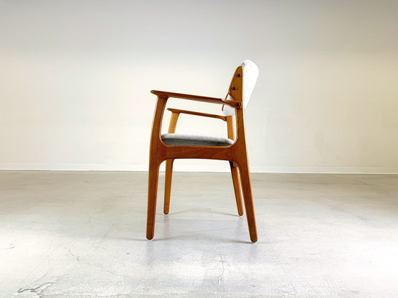 Image 1 of Set of 4 Midcentury armchairs O.D. Møbler Erik Buch chair teak