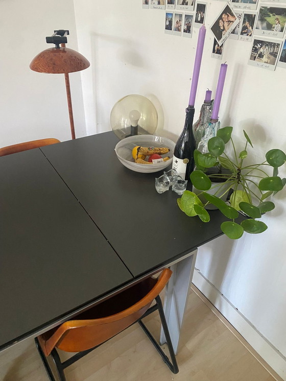 Image 1 of Bree's New world Design Dining Table Black Rectangle