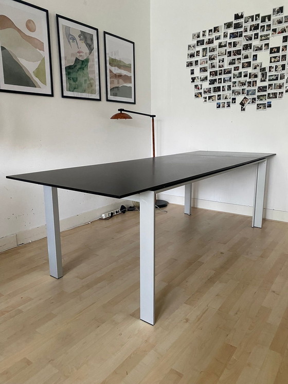 Image 1 of Bree's New world Design Dining Table Black Rectangle