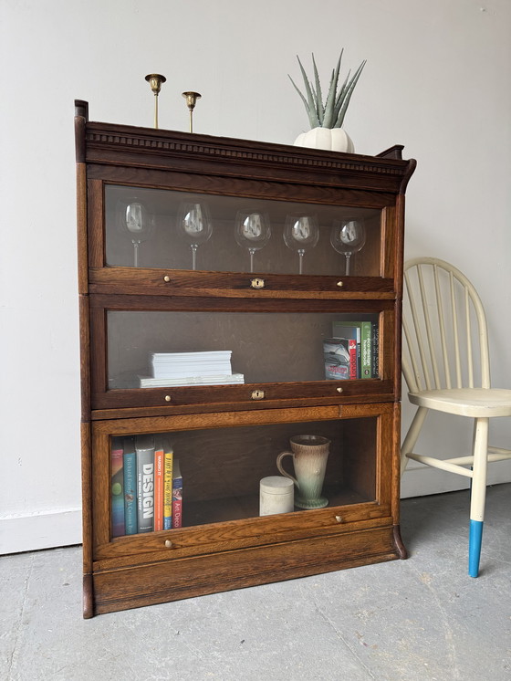 Image 1 of Globe Wernicke Style Stacking Bookcase By Lebus