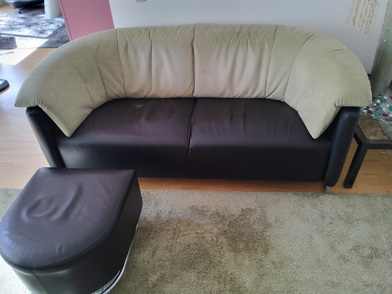 Image 1 of Leolux Eirene 2.5 Sofa And Pouf