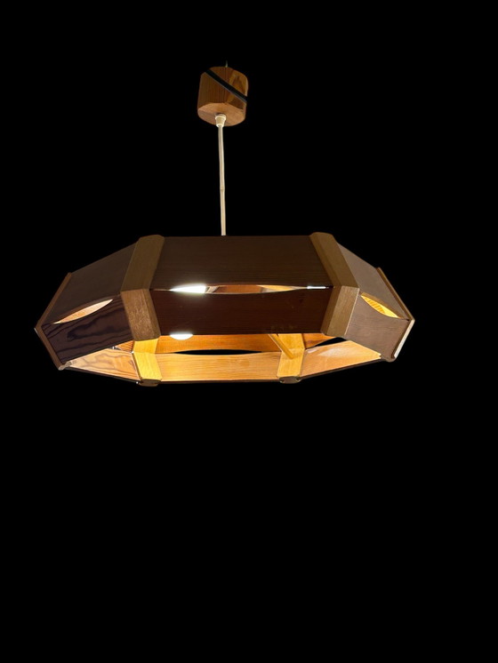 Image 1 of Lampadario brutalista 1970