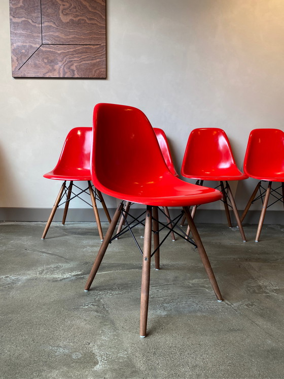 Image 1 of 6x Eames/ Vitra Fiberglass DSW chair