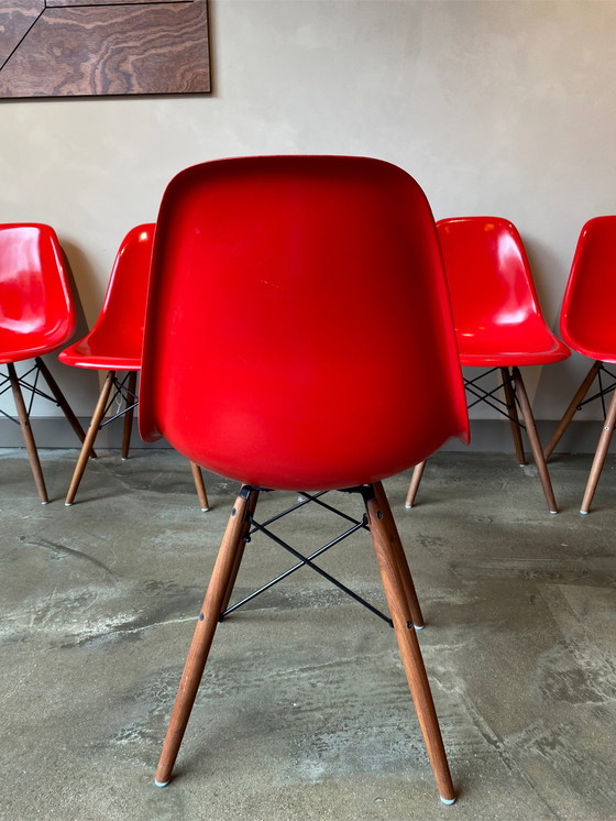 Image 1 of 6x Eames/ Vitra Fiberglass DSW chair