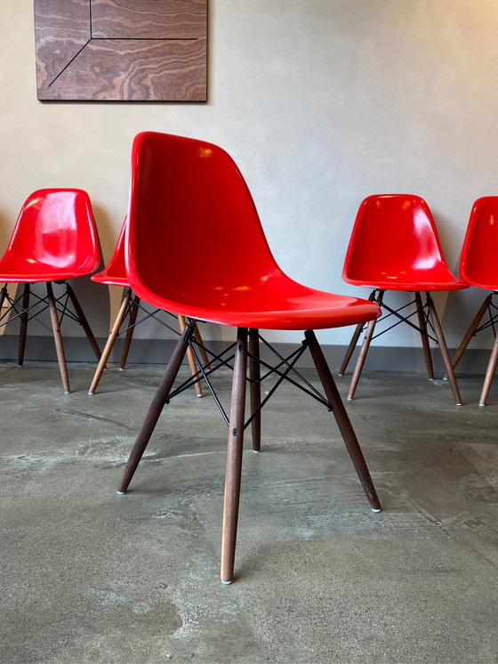 Image 1 of 6x Eames/ Vitra Fiberglass DSW chair