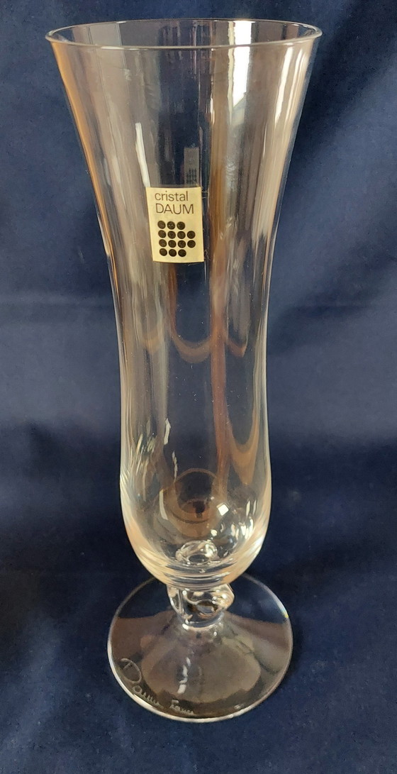 Image 1 of Vase en cristal Daum Crystal