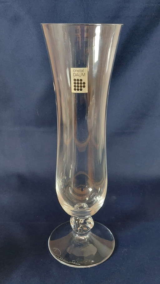 Vase en cristal Daum Crystal