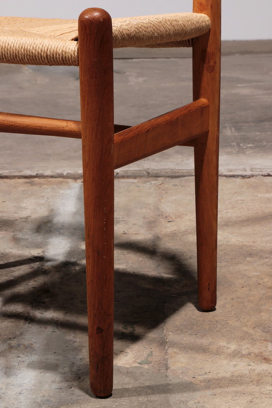 Image 1 of Dining chairs by Hans Wegner for Carl Hansen & Søn, Denmark 2 CH37 and 2 CH36