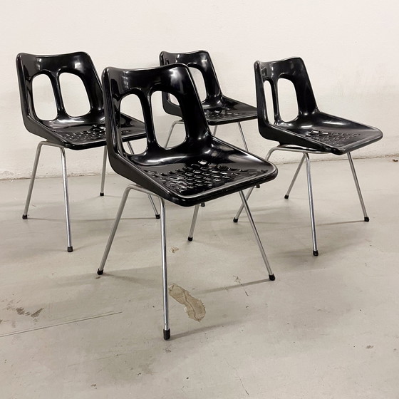 Image 1 of 4x Bupro Holland Chairs