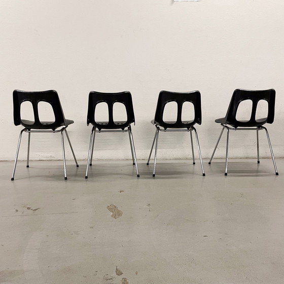 Image 1 of 4x Bupro Holland Chairs