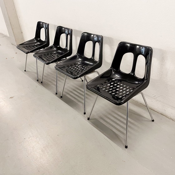 Image 1 of 4x Bupro Holland Chairs